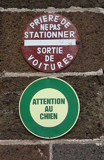 Attention au chien